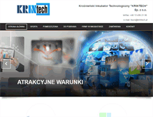 Tablet Screenshot of krintech.pl